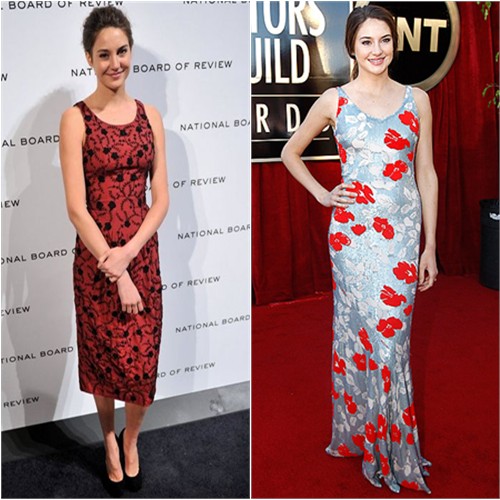 Shailene Woodley in L'Wren Scott