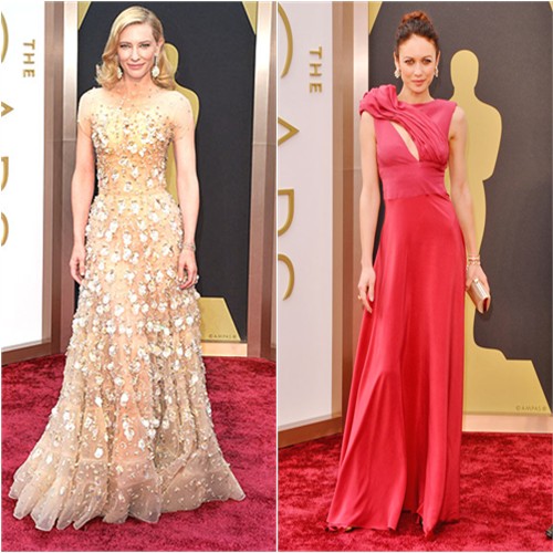 Cate's gown by Armani Privé; 