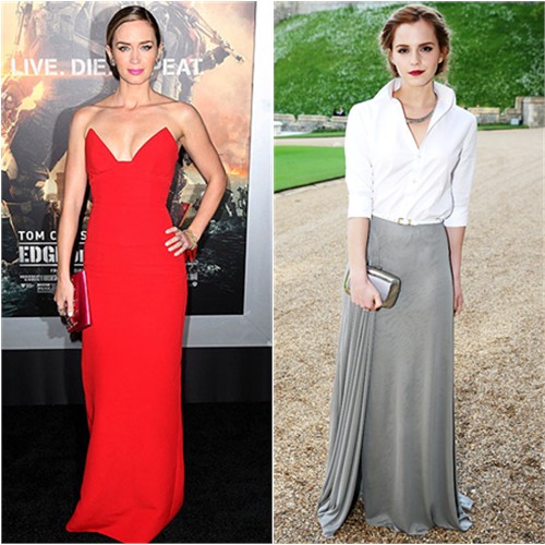 Emily in Prada; Emma in Ralph Lauren