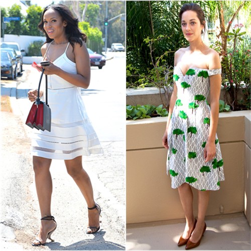Kerry in Parker; Marion in Chalayan