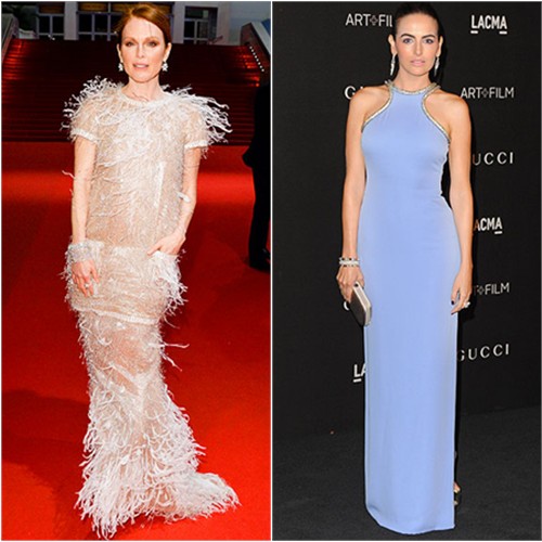 Julianne in Chanel; Camilla in Gucci