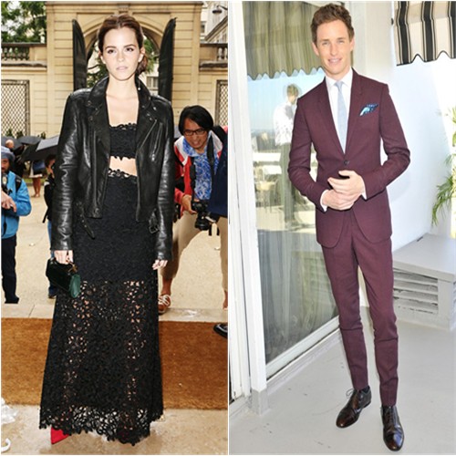 Emma in BLK DNM/Dior; Eddie in Burberry