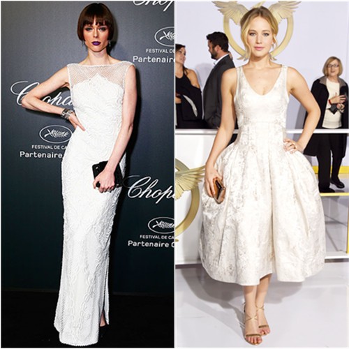 Coco in Gabriela Cadena; Jennifer in Dior