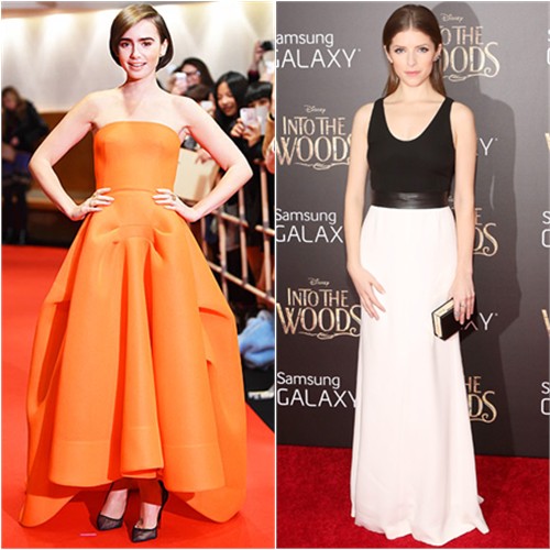 Lily in Maticevski; Anna in Narciso Rodriguez