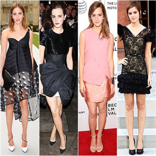 Emma Watson in Dior, Giambattista Valli, Narciso Rodriguez, & Rafael Lopez